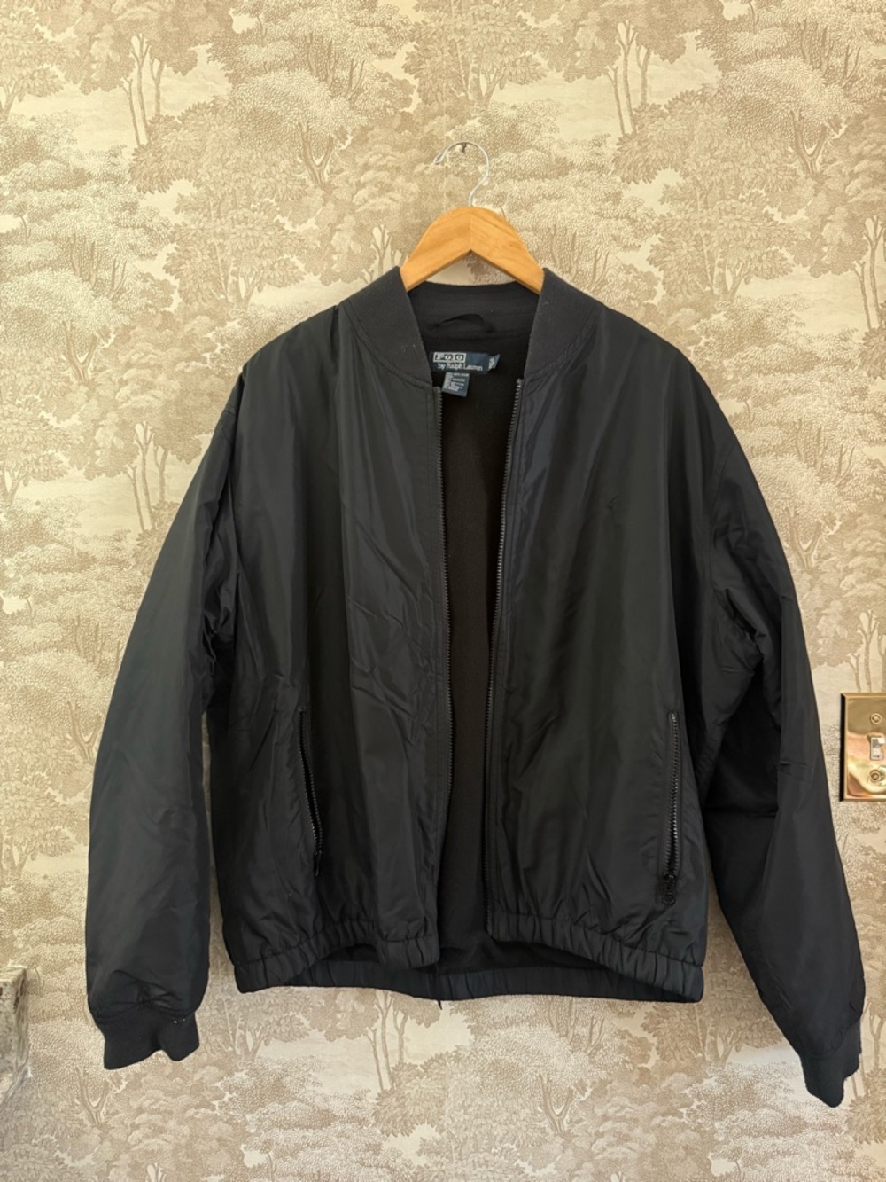 Ralph Lauren Black Men's Bomber Jacket